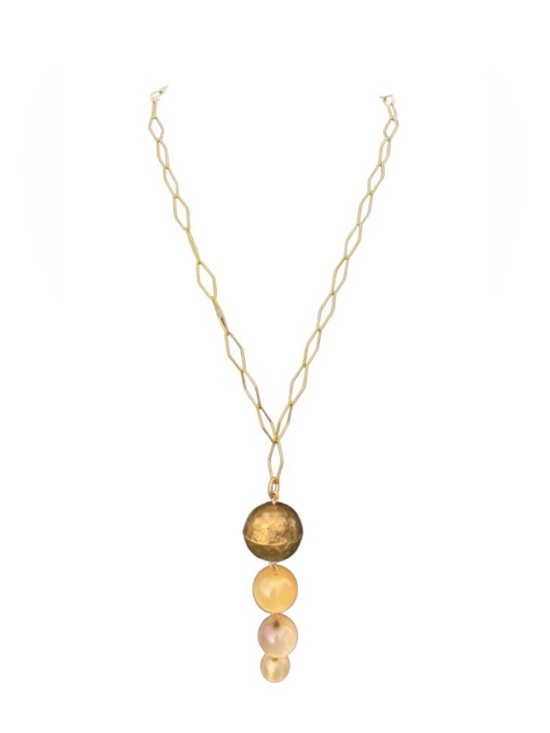 Hand Crafted Jewelry - Art on a Chain Spherical Necklace